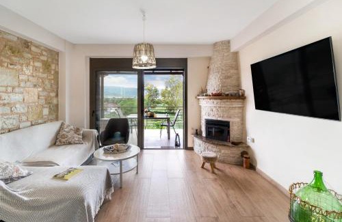 Spanokhorion Casa | Lefkada view villa Vasiliki 1