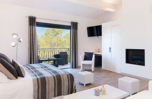 Taradeau Cama Y Desayuno | Les chambres du Château Rasque