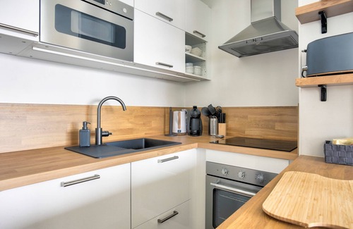 Saint-Cast-le-Guildo Apartamento | Les Ebihens - Studio + chambre indépendante les pieds dans l’eau