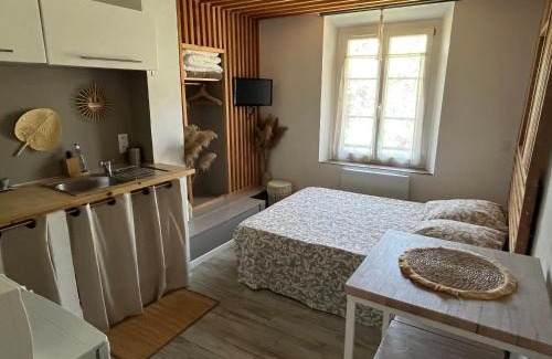 Digne-les-Bains Apartamento | Les Glycines, charmant studio au calme dans bâtisse de Maître proche du centre ville parking gratuit