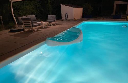 Moissac-Bellevue Casa | Les Iris Villa Piscine chauffée 6 pers