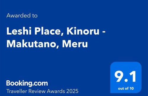 Meru Apartamento | Leshi Place, Kinoru - Makutano, Meru