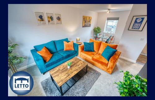 Peterborough Casa | Letto Serviced Accommodation -Sleeps 5 - PE7 - FREE Parking