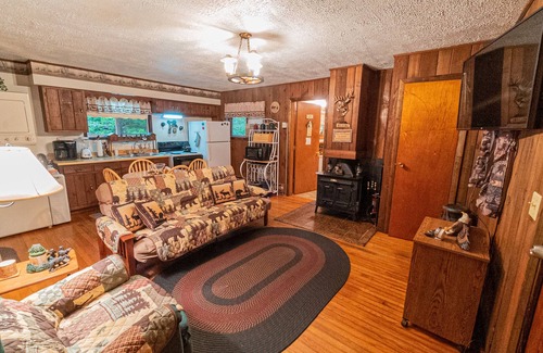 Farmington Cabina | Lewis' Cottage | 2BR,1BA,Rustic,Hot Tub ,Fireplace