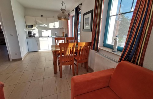 Ostseebad Prerow Apartamento | Light-flooded oasis in the Capitän Christoph: 48 sqm, 2 rooms, unobstructed view