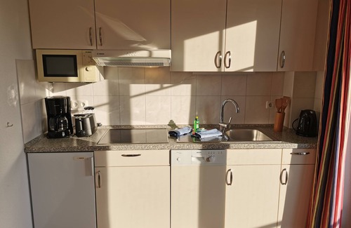 Ostseebad Prerow Apartamento | Light-flooded oasis in the Capitän Christoph: 48 sqm, 2 rooms, unobstructed view