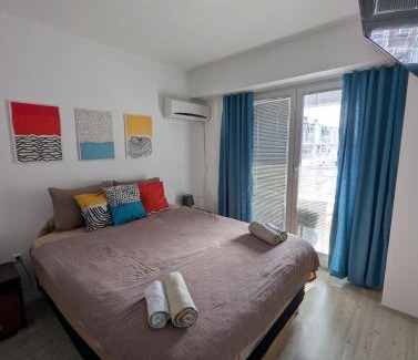 Ohrid Apartamento | Lihnidos Home, Central Apartment, AC, Lake Access, Beach