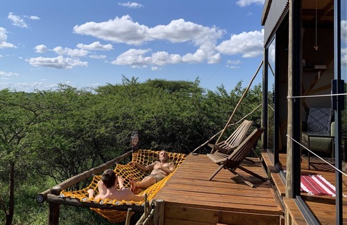 Hluhluwe Cabaña | Live amongst giraffes in a treetop cabin