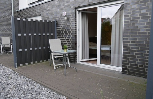 Harsewinkel Apartamento | Apartamento-Baño privado con ducha-Terraza
