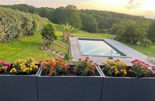 Briscous Casa | Loasis Basque Maison spa Piscine 20 Minutes des Plages de Biarritz