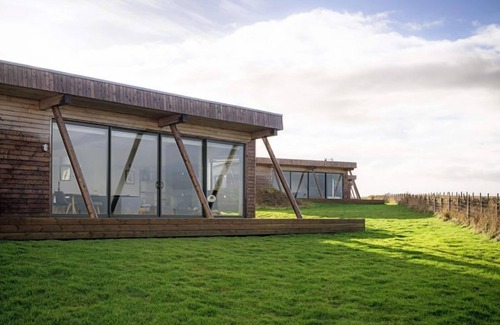 John O'Groats Casa | Lodge 16 - 3 camas con vistas al mar - un juan o'groat con capacidad para 6 personas en 3 habitaciones