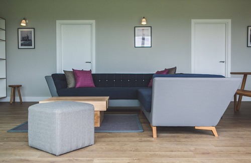 John O'Groats Casa | Lodge 21 - 3 camas con vista al mar - un juan o'groat con capacidad para 6 personas en 3 habitaciones