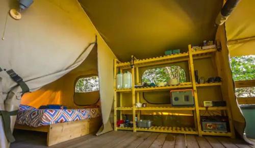 Montmin Otro | Lodge Bois et Toile avec Vue