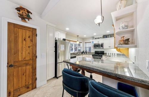 Tahoe Island Casa | Lodge Royal w/French-Flair: Forested, BBQ