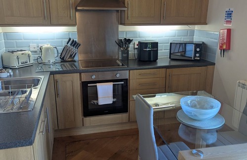 Little Stukeley Apartamento | Superior-Lodge-Baño privado-Vista al Lago-Hot Tub