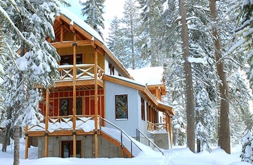 Serene Lakes Casa | Lodgepole Pine House una vacaciones Ecológicamente Diseñado Inicio