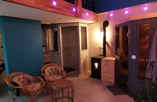 Goux-les-Usiers Apartamento | Lodging l'Extension Bien-être with private sauna