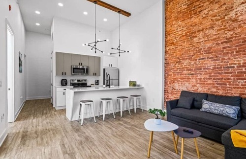Delair Apartamento | Loft 2BR Free Parking EV Charger