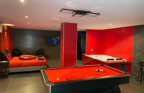 Hoenheim Apartamento | Loft 55 m2 Jacuzzi Billard Terrasse 15 min Hyper Centre Strasbourg