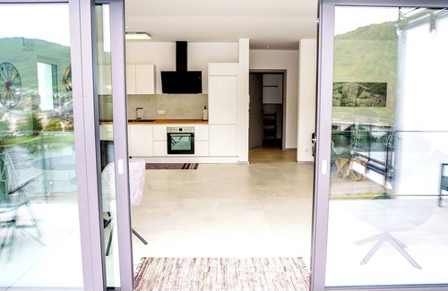 Treis-Karden Apartamento | Loft 6 with fantastic panoramic view of the Moselle, near Elz Castle, hiking paradise & sauna