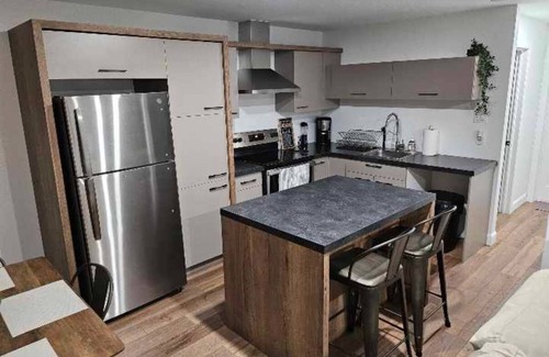 Saint-Gabriel-de-Valcartier Apartamento | Loft and relaxation in nature