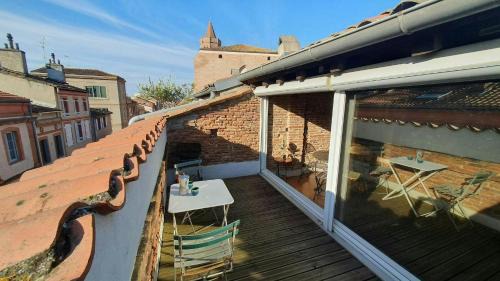 Saint-Cyprien Apartamento | Loft de charme climatisé et sa terrasse