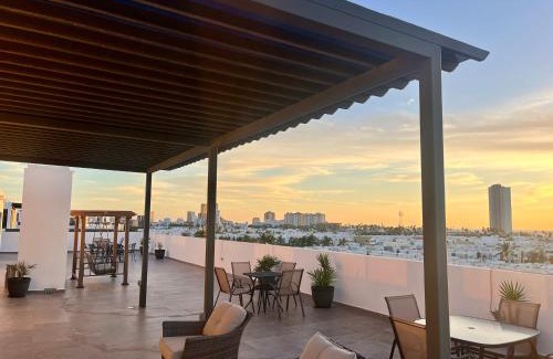 Villa Marina Apartamento | Loft de lujo con 9 albercas y vistas al campo de golf