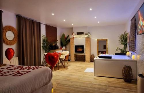 Saint-Prix Casa | Loft de luxe avec Spa privatif calme et bien-être à 2 pas de Paris