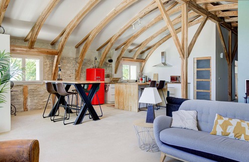 Bellefont-La Rauze Apartamento | Loft en Pierre de 180 m² Avec Terrasse et Belle vue à 10 mn de Cahors
