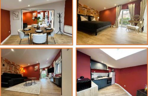 Sainte-Anne - Faubourg Noyon Apartamento | Loft O'Chalet - 10 min GARE - PARKING PRIVÉ