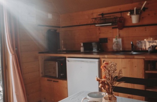 Sainte-Honorine-de-Ducy Apartamento | Lodge-Lujoso-Baño privado con ducha-Terraza-Lodge Sword