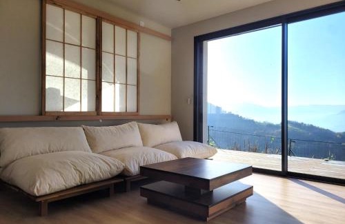 La Combe-de-Lancey Apartamento | Logement avec jacuzzi et sauna en terrasse, belle vue panoramique