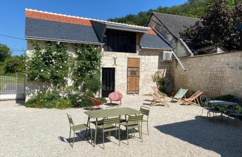 Huismes Apartamento | Logement Loire climatisé, La Halte de Cuze, aux abords de la Loire a vélo