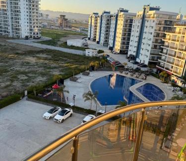 Aglantzia Apartamento | Long Beach'de Stüdyo Daire