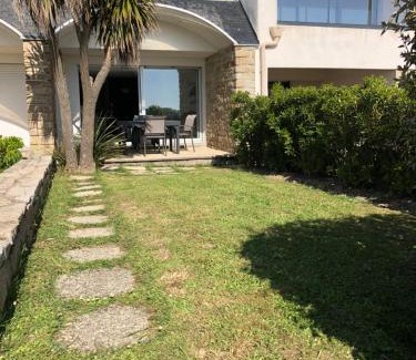 Ploemeur Apartamento | Loriot1- Appartement vue mer sur le fort bloqué ploemeur