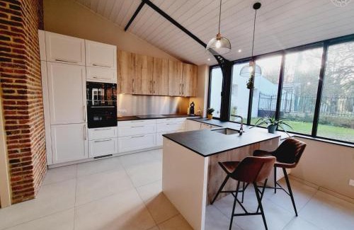 Arneke Casa | Louez une Maison de Maître pour 11 Pers. à Arneke - Jardin, WiFi et Proche Commerces - FR-1-510-219