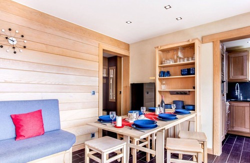 Tignes Apartamento | Bonito apartamento para 6 personas con WIFI, TV y balcón