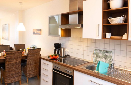 Lubmin Apartamento | Precioso apartamento para 4 personas con WIFI, TV, terraza y mascotas permitida
