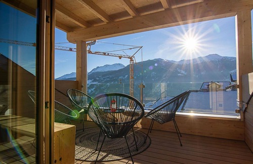 Vaz-Obervaz Apartamento | Hermoso apartamento para 12 personas con WIFI, TV y balcón