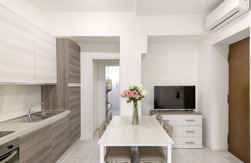 Garbatella Apartamento | Precioso apartamento para 4 personas con WIFI, A/C y TV