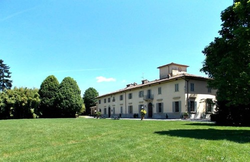 Scarperia e San Piero Villa | Precioso apartamento en villa para 8 personas con piscina, WIFI, TV y vista panorámica