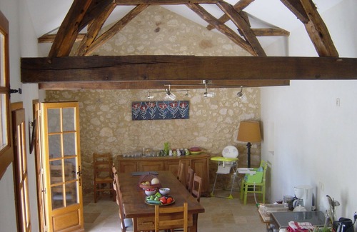 Saint-Martin-des-Combes Casa | Hermosa casa en una zona verde en Perigord Purple - ideal para niños