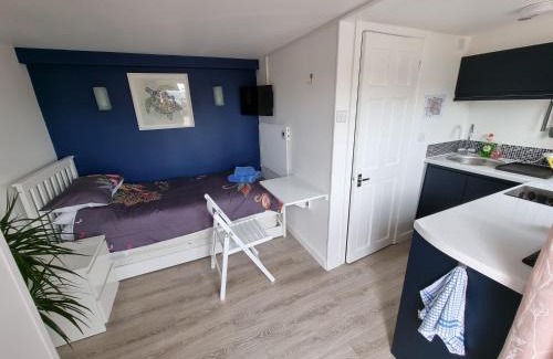 Torquay Apartamento | Lovely private studio room with own kitchen and bathroom. Set in the popular area of Shiphay in Torquay and only a short walk from Torbay Hospital