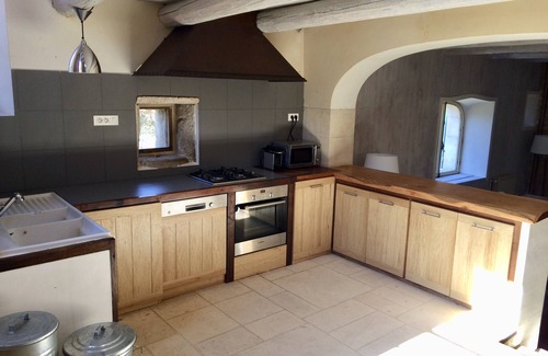 Menerbes Casa | Luberon - Ménerbes - Mas 17 en el jardín de 2 hectáreas, con piscina climatizada y vistas