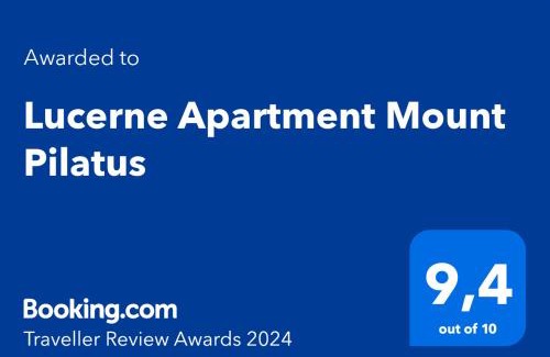 Kriens Apartamento | Lucerne Apartment Mount Pilatus
