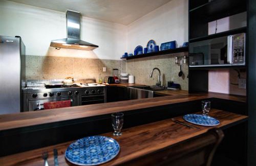 León Casa | Lujosa casa: alberca terapéutica 3x2m, chimenea, cocina profesional