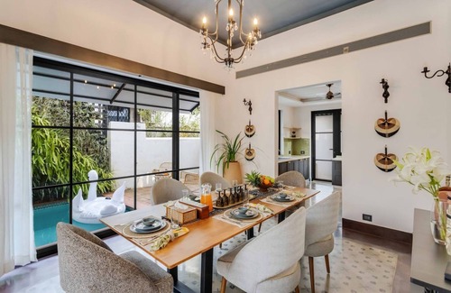 Siolim Casa | Lux 3BR Villa in Siolim 4km to Beach Wadi House