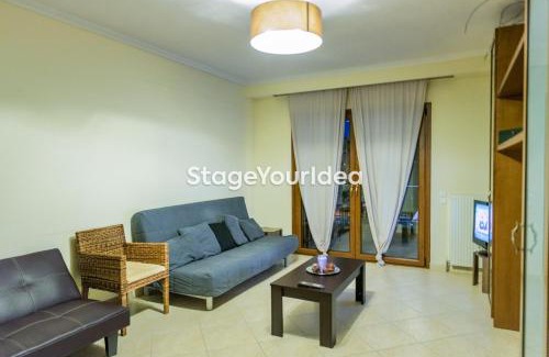 Thermi Apartamento | Lux apartment - one bedroom , living room , kitchen , bathroom - for 1 to 7 people, also for parties & gatherings up to 25 people, only 15 minutes from Thessaloniki city center and 8' minutes from Thessaloniki airport