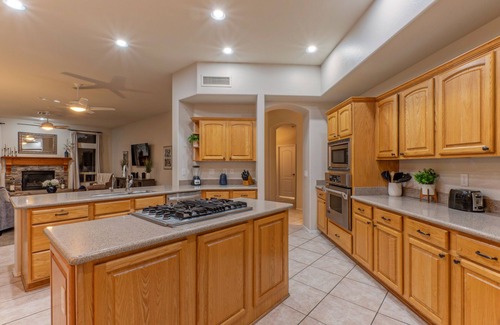 Las Sendas Casa | LUX Near Golf & Trails: Pvt POOL/Spa, Wood FP, Game Tables, TVs All BRs, EV Charger