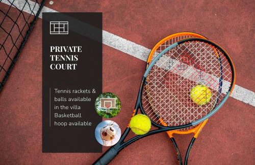 Wilkanowo Villa | LUX VILLA Swimming pool-Tennis court-Home cinema